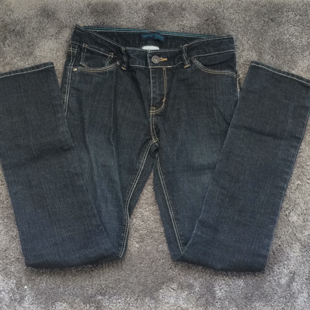 LEVI’S JEANS SKINNY FIT SIZE 12 35% COTTON